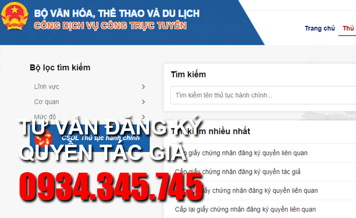 Dịch vụ đăng ký bản quyền tác giả uy tín, nhanh gọn